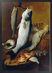 Постер Руополо Джованни Натюрморт с рыбой