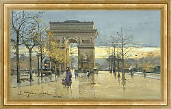 Постер Гальен-Лалу Эжен Arc de Triomphe