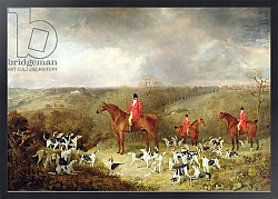 Постер Lord Glamis and his Staghounds, 1823