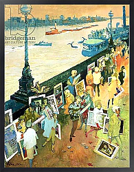 Постер Адамсон Джордж (совр) Thames Embankment, front cover of 'Undercover' magazine, published December 1985