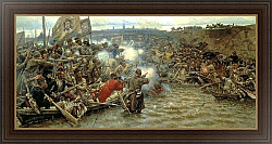 Постер Суриков Василий Покорение Сибири Ермаком. 1895
