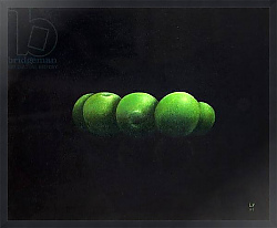 Постер Селигман Линкольн (совр) Five Green Apples