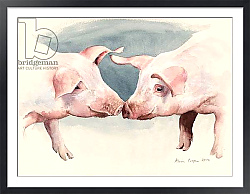 Постер Купер Алисон (бот) Two Little Piggies, 2012