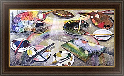 Постер Мур Шарлотт (совр) Spectrum of Artists' Palettes, 2003