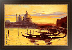Постер Закат в Венеции
