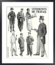 Постер Рабочая одежда для мужчин
