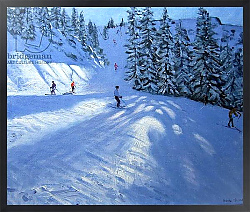 Постер Макара Эндрю (совр) Morzine, ski run