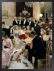 Постер Бакст Леон The Soiree, c.1880