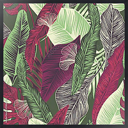Постер Тропические листья 1