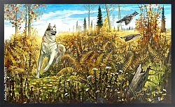 Постер Собака на охоте