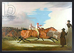 Постер Маршалл Бенджамин Match between Colonel Henry Mellish's 'Eagle' and Sir Charles Bunbury's 'Eleanor', Newmarket, 31st October 1804