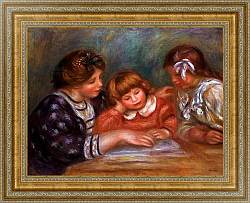 Постер Ренуар Пьер (Pierre-Auguste Renoir) The Lesson, 1906