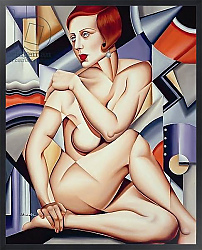 Постер Абель Кэтрин (совр) Cubist Nude