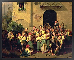 Постер Вальдмюллер Фердинанд After School, 1844