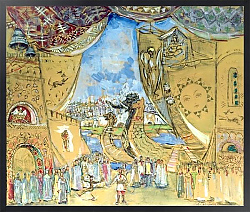 Постер Головин Александр Stage design for the opera 'Sadko' by N. Rimsky-Korsakov, 1901