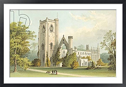 Постер Школа: Английская 19в. Dunkeld Cathedral