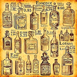 Постер Flacons et Parfums