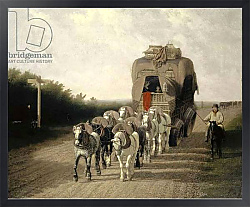 Постер Агассе Жак The Ludlow Carrier-Coach, 1801
