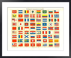 Постер Флаги стран