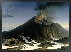 Постер Хаккерт Якоб (Jakob Philipp Hackert) The Eruption of Etna