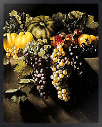 Постер Неизвестен Натюрморт с виноградом