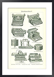 Постер Пишущие машинки II