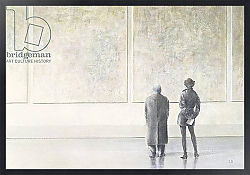 Постер Селигман Линкольн (совр) Man and Woman in an Art Gallery