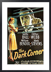 Постер Film Noir Poster - Dark Corner, The