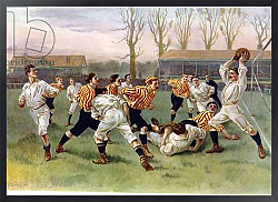 Постер The Football Match, 1890