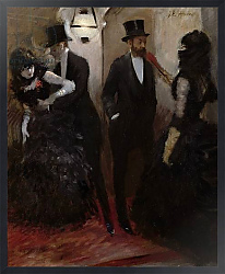Постер Форейн Луи The Corridors at the Opera, 1885
