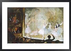 Постер Сомов Константин Russian Ballet, Champs-Elysées: Les Sylphides, 1932