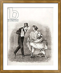 Постер Cancan dancer, 1865, published 1909.