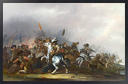 Постер Виер Якоб Кавалерия, атакованная пехотой