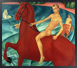 Постер Петров-Водкин Кузьма Купание красного коня