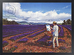 Постер Нил Тревор (совр) Painter, Vaucluse, Provence, 1998