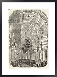 Постер The Russian Coronation Ceremonies, the Emperor receiving Bread and Salt in St George's Hall