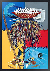 Постер Перрин Оглафа (совр) African Beauty 2, 2005