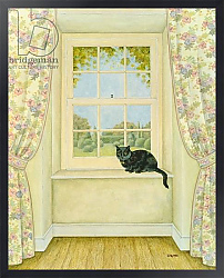 Постер Дитц (совр) The Window Cat