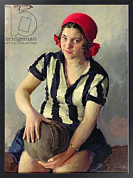 Постер Куликов Иван A sportswoman, 1928