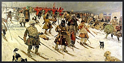 Постер Иванов Сергей A military campaign in Russia during the 16th century, 1903