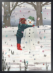 Постер Адамсон Кирсти (совр) Let It Snow