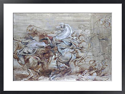 Постер Рубенс Петер (Pieter Paul Rubens) Охота на львов