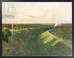 Постер Левитан Исаак A Train on its Journey