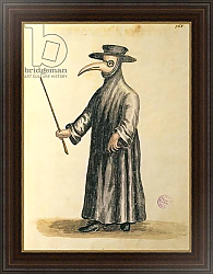 Постер Гревенброк Ян Venetian Doctor during the time of the plague
