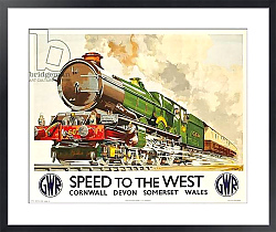 Постер Speed to the West, 1939