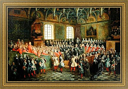 Постер Ланкре Никола Bed of Justice Held in the Parliament at the Majority of Louis XV, 22nd February 1723