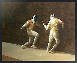 Постер Селигман Линкольн (совр) Fencing