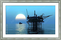 Постер Нефтяная платформа 7