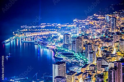 Постер Лазурное побережье. Ночная ривьера Монако