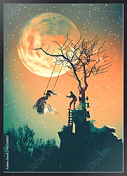 Постер Качели под луной